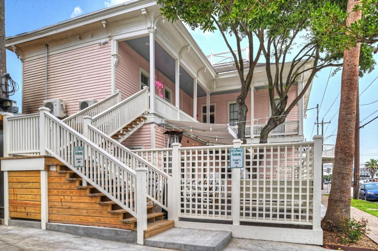 Sugar'S Inn Room #6 King Bed Galveston Exterior foto